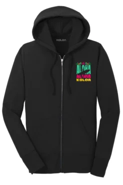 Aloha Koloa Women's Zip-Up Hoodie -Infinite Trendy IMG 3988 59570.1610057040