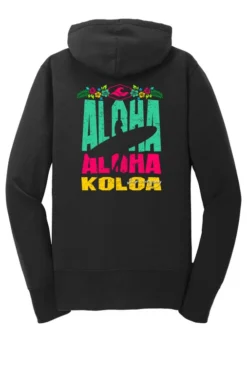 Aloha Koloa Women's Zip-Up Hoodie -Infinite Trendy IMG 3990 89074.1610057047