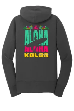 Aloha Koloa Women's Zip-Up Hoodie -Infinite Trendy IMG 3992 89785.1610063678