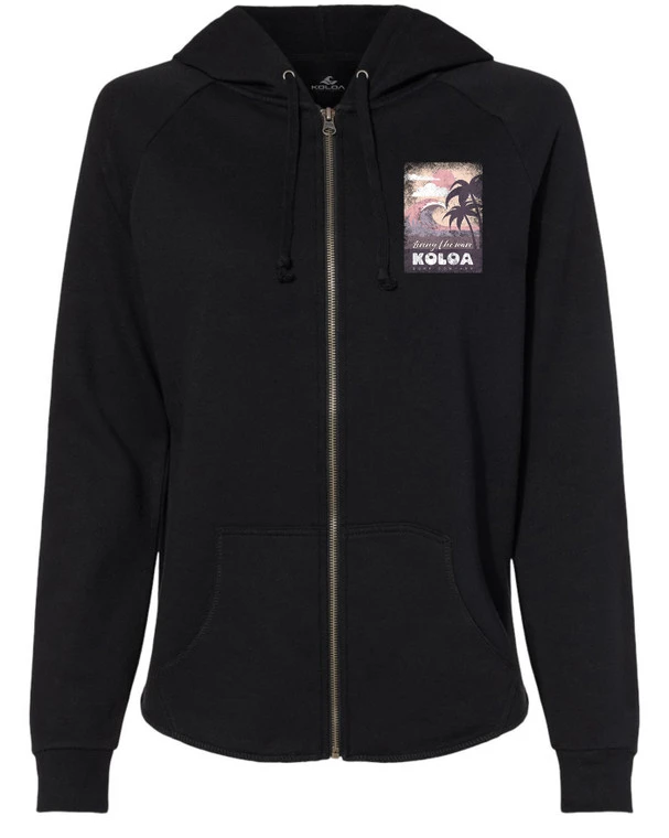 Koloa Day's Zip-Up Hoodie 2 Koloa Day's Zip-Up Hoodie - Image 2