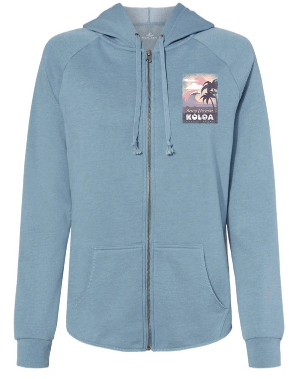 Koloa Day's Zip-Up Hoodie 4 Koloa Day's Zip-Up Hoodie - Image 4