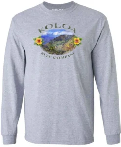 Koloa Paradise Island Long Sleeve -Infinite Trendy ATHLETIC HEATHER 5 24645.1695851325