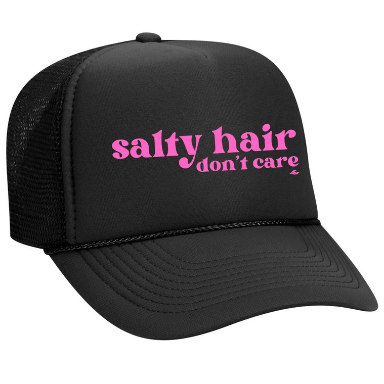 Koloa Salty Hair, Don't Care Foam Trucker Hat 6 Koloa Salty Hair, Don't Care Foam Trucker Hat - Image 6