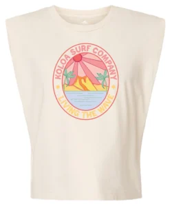 Koloa Vibrant Volcano Heavyweight Muscle Tank