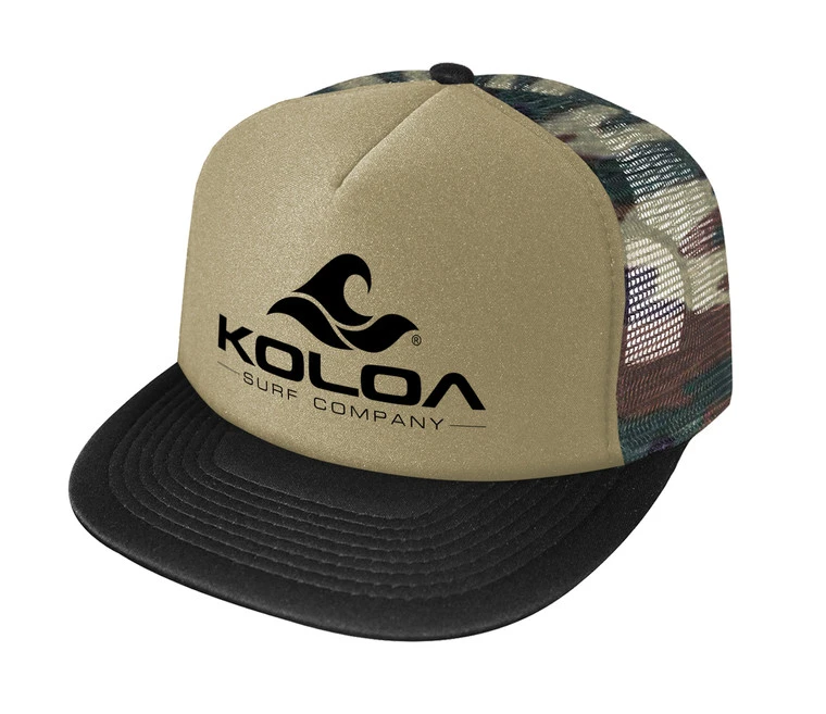 Koloa Wave Foam Trucker Hat 1 Koloa Wave Foam Trucker Hat