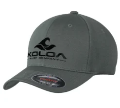 Koloa Surf Embroidered Classic Wave Flexfit Cool & Dry Poly Block Mesh Cap