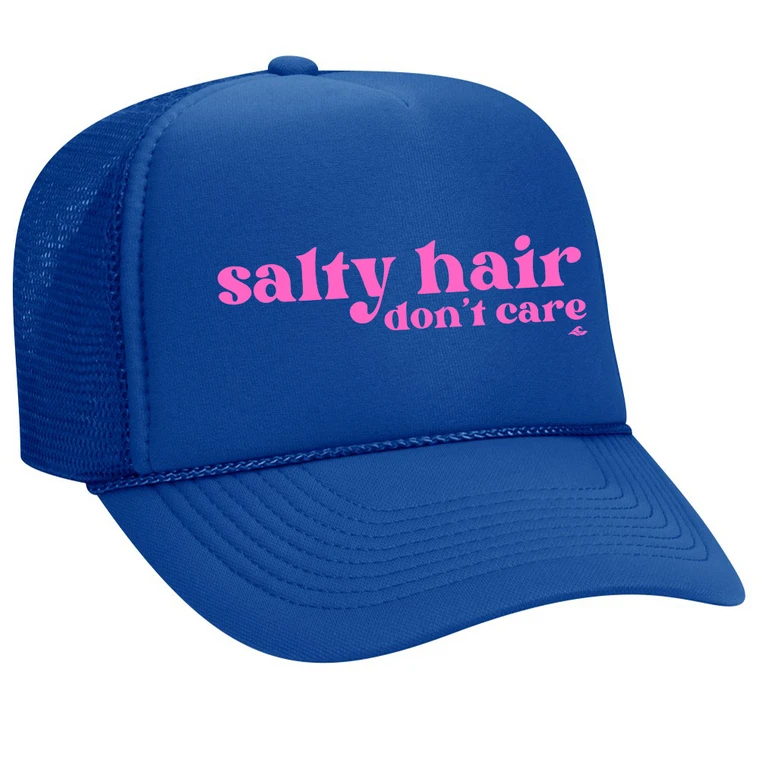 Koloa Salty Hair, Don't Care Foam Trucker Hat 8 Koloa Salty Hair, Don't Care Foam Trucker Hat - Image 8