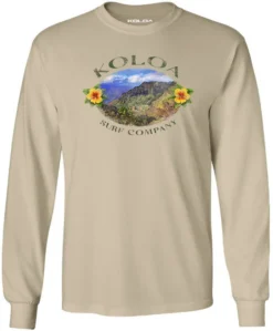Koloa Paradise Island Long Sleeve -Infinite Trendy SAND 9 07636.1695851325