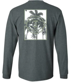 Koloa Alaia Long Sleeve T-Shirt -Infinite Trendy dark heather back 35865.1663036880