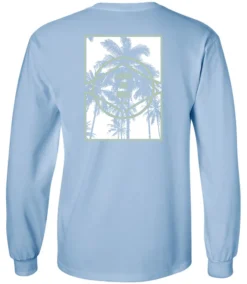 Koloa Alaia Long Sleeve T-Shirt -Infinite Trendy light blue back 04201.1663036872