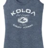 Koloa Ladies Vintage Arch Heathered Tank Top